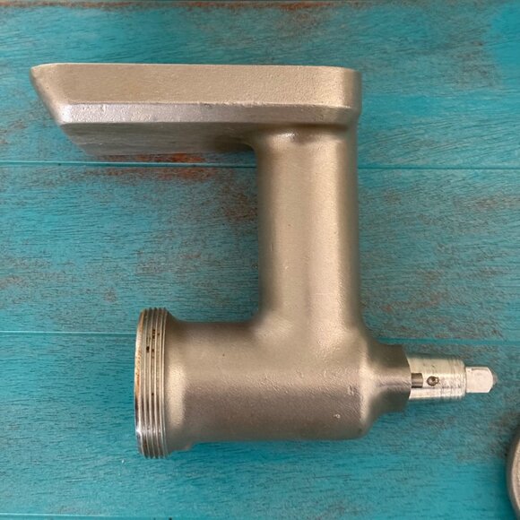 KitchenAid Food Grinder Attachment With Metal Plates & Stomper Model FG Hobart - Picture 2 of 8